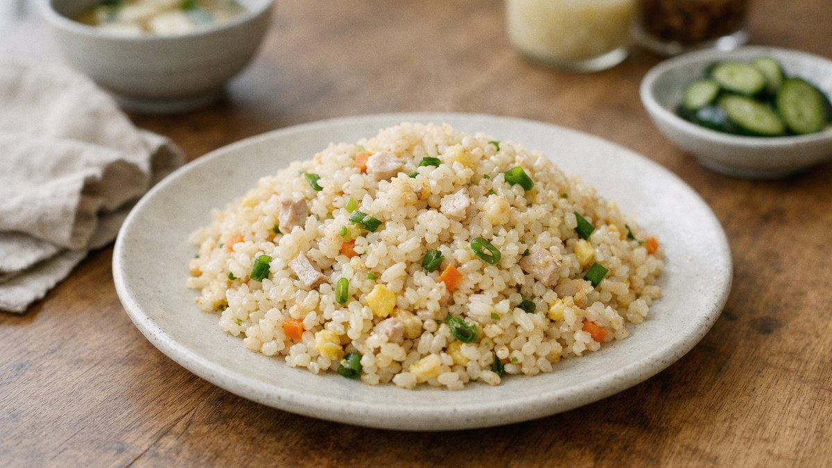 塩麹チャーハンの作り方｜パラパラに仕上がる炒め方のコツ