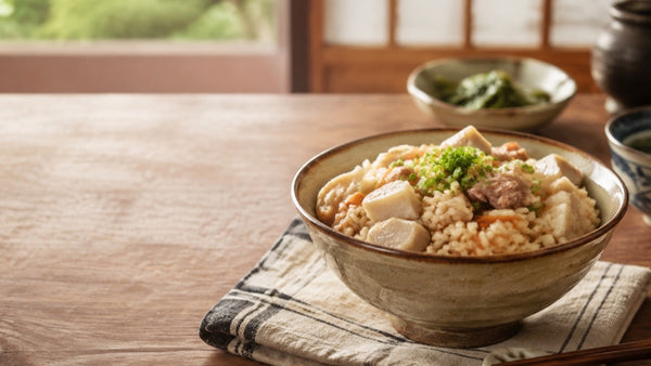 冬至の食べ物｜沖縄のトゥンジージューシーを塩こうじで作るコツ