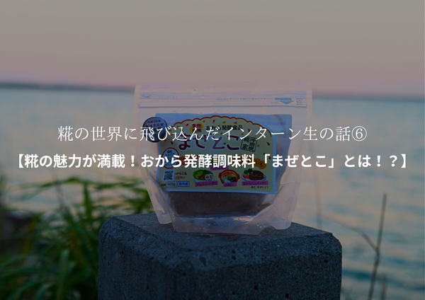 糀の世界に飛び込んだインターン生の話⑥