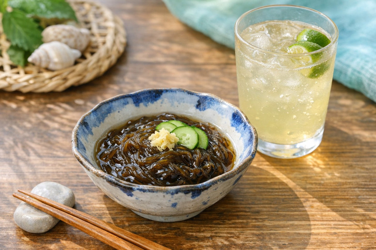 もずくの食べ方ガイド｜沖縄の定番料理と、米糀で発酵させた発酵ドリンク