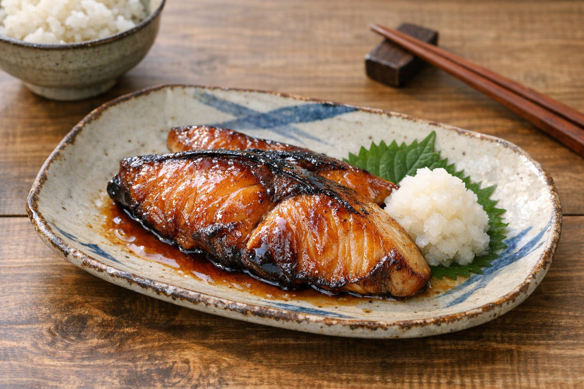 醤油こうじ（醤油麹）の魚レシピ｜ぶりと鮭の照り焼き