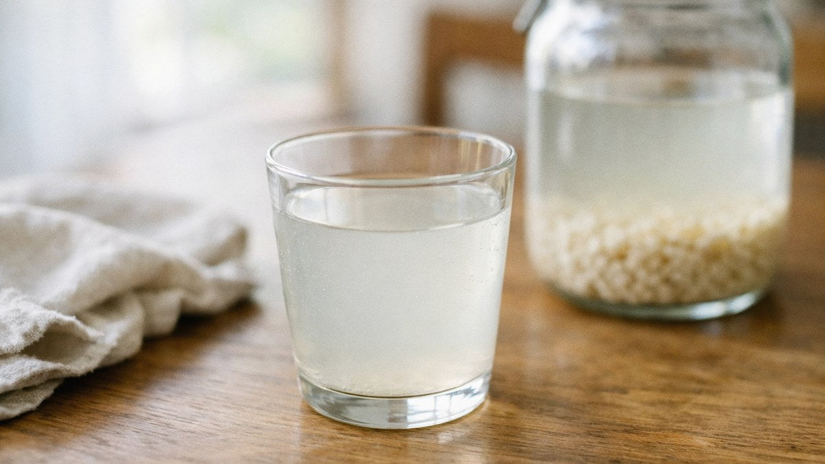麹水の作り方と飲み方｜米麹と水だけ・分量と日持ちの目安を解説