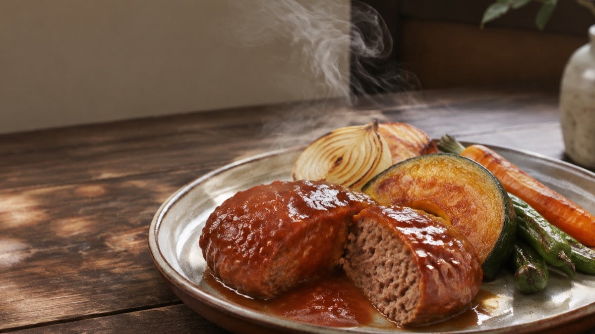 トマト麹ハンバーグの作り方｜まぜとこでふっくら仕上げるコツ