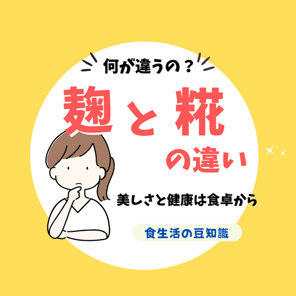 糀と麹について