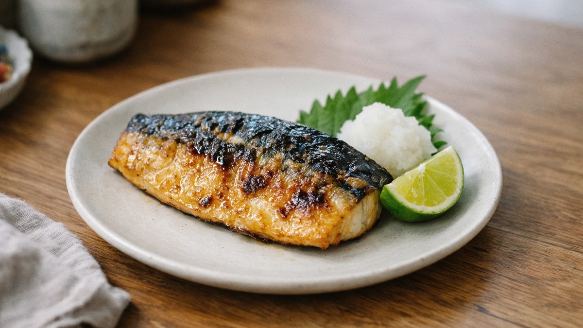 サバの塩麹焼き｜臭みを取る下処理と焦がさない焼き方
