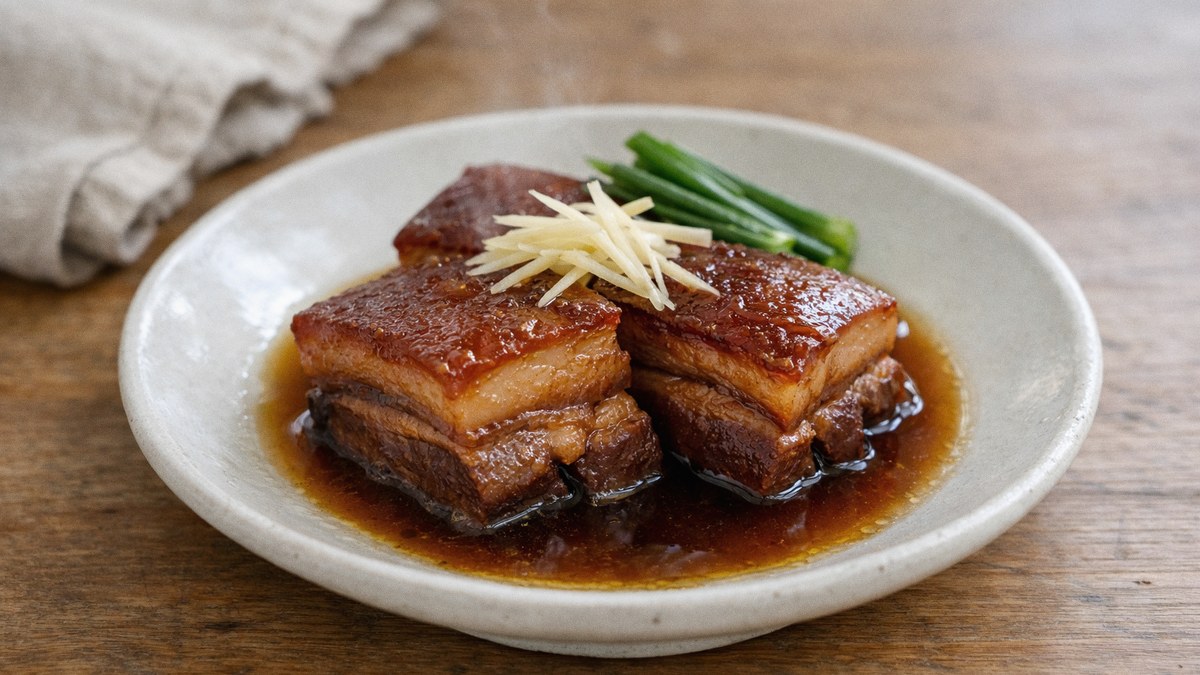 ラフテーの作り方｜塩麹・醤油麹でやわらかい沖縄角煮