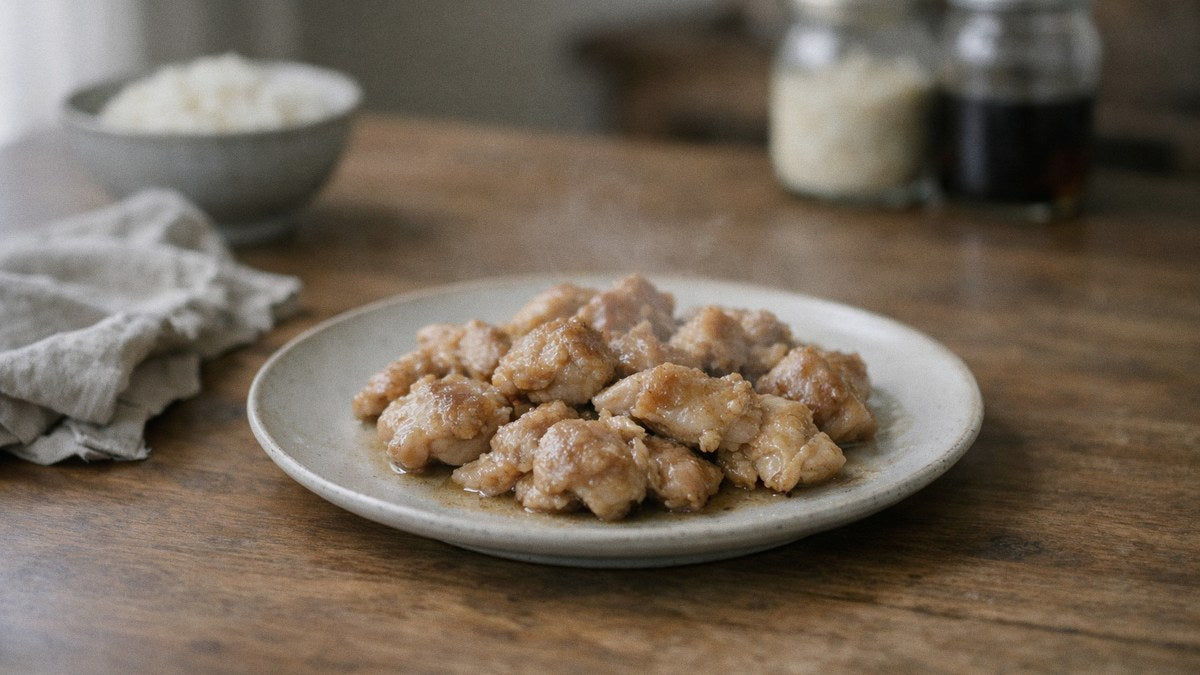 塩麹 鶏もも肉の作り方｜唐揚げ・照り焼きの分量と漬け時間