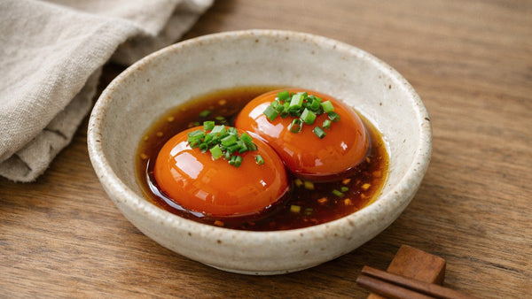 醤油麹の卵黄漬けと卵かけご飯｜漬け方・時間の目安と楽しみ方