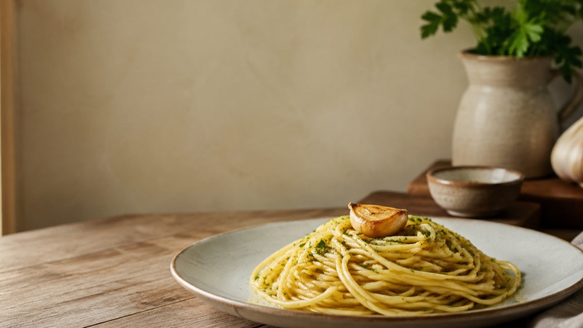 にんにく麹パスタの作り方｜焦がさない加熱と分量の目安