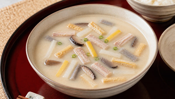 イナムドゥチ(いなむどぅち・お祝いの白味噌汁)の作り方｜白味噌で