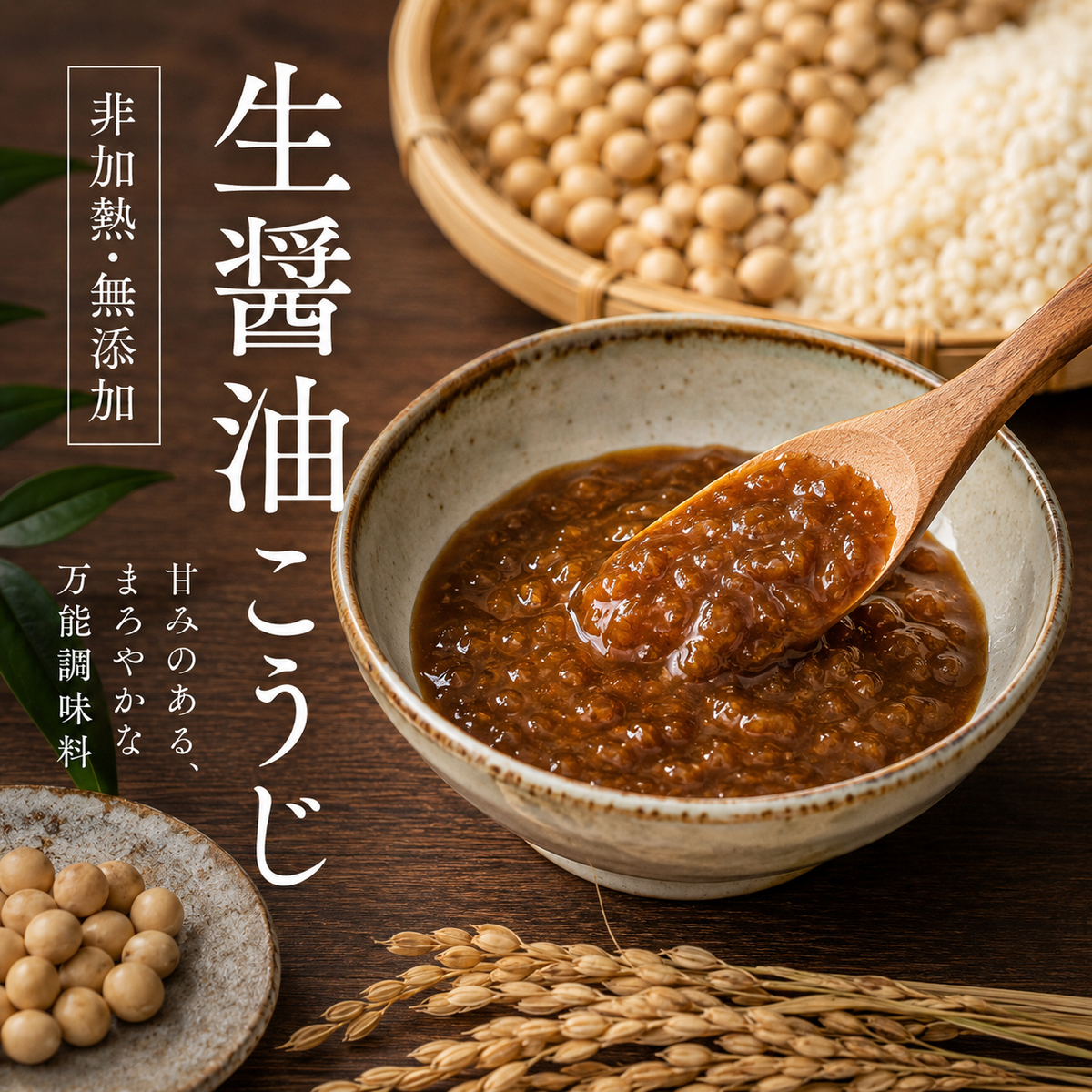 醤油麹の作り方｜米麹と醤油で仕込む基本と失敗しないコツ