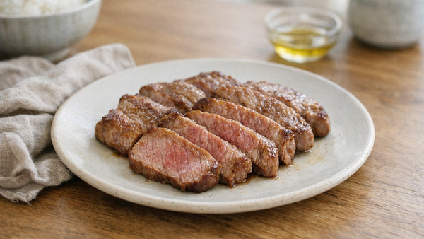 塩麹ステーキの作り方｜安い牛肉がやわらかジューシーになる漬け方