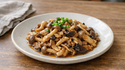 醤油麹きのこの作り方｜漬け時間の目安と焦がさない焼き方