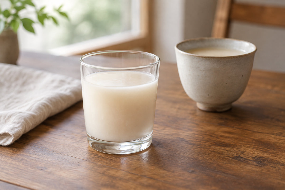 甘酒はどんな味？米麹と酒粕の違い・好みの選び方