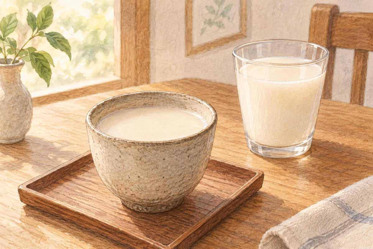 甘酒のたんぱく質量は？100g・100mlと商品表示の見方