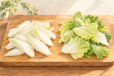 白菜の使い切り｜芯と葉の使い分け、1/4株から1玉の段取りと保存