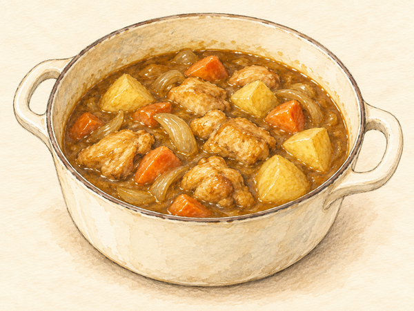 塩麹カレーの作り方｜下味と隠し味でコクが出るコツ