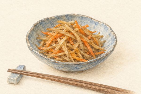 塩麹きんぴらごぼう｜にんじんと作る分量・炒め方の基本
