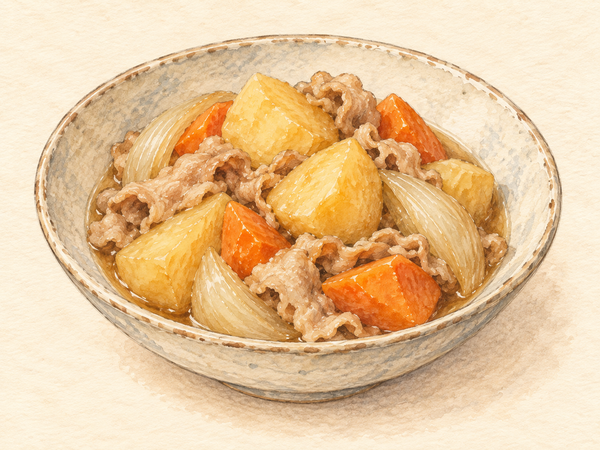 塩麹肉じゃがのレシピ｜味しみ・やわらか仕立てのコツと黄金比