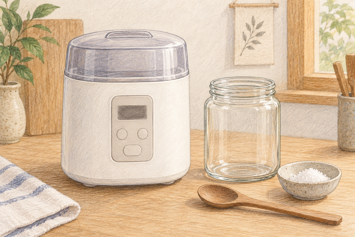 塩麹をヨーグルトメーカーで｜60℃・6時間の分量とコツ