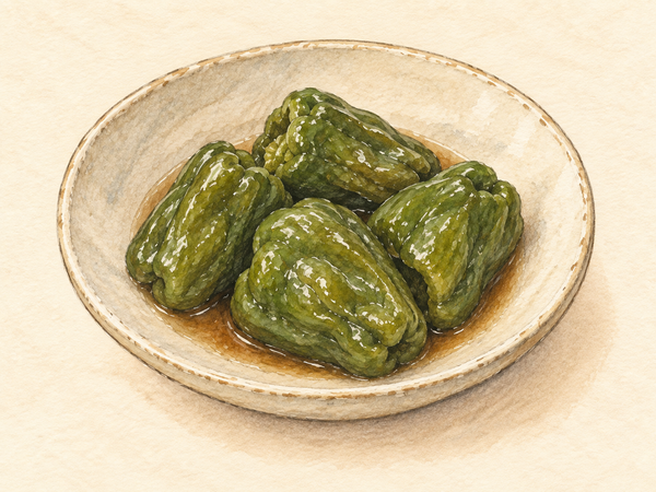 醤油麹でピーマンの作り方｜丸ごと煮る時間と炒め方のコツ